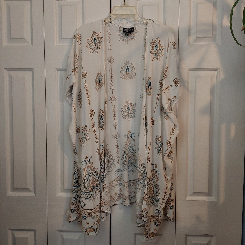 Angie Open Front Komono Cardigan Sz S